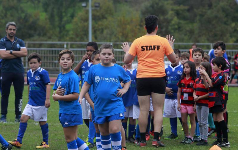 Los jugadores de rugby asturianos, a las órdenes de los All Blacks