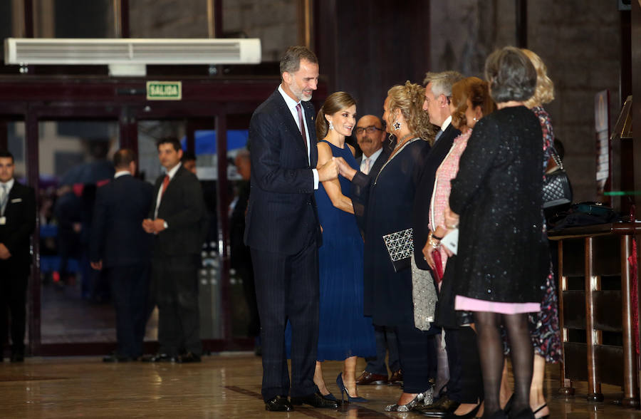 Los Reyes asisten al concierto de la OSPA en el Auditorio de Oviedo