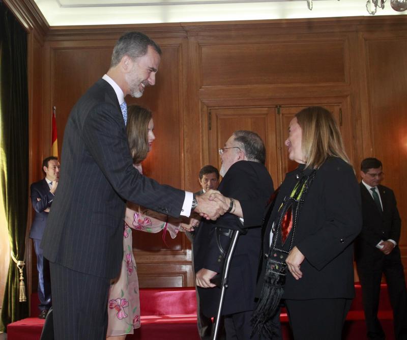 Felipe VI y Doña Letizia se encuentran desde este jueves en Oviedo, donde esta tarde presidirán la ceremonia de los Premios Princesa de Asturias 2017