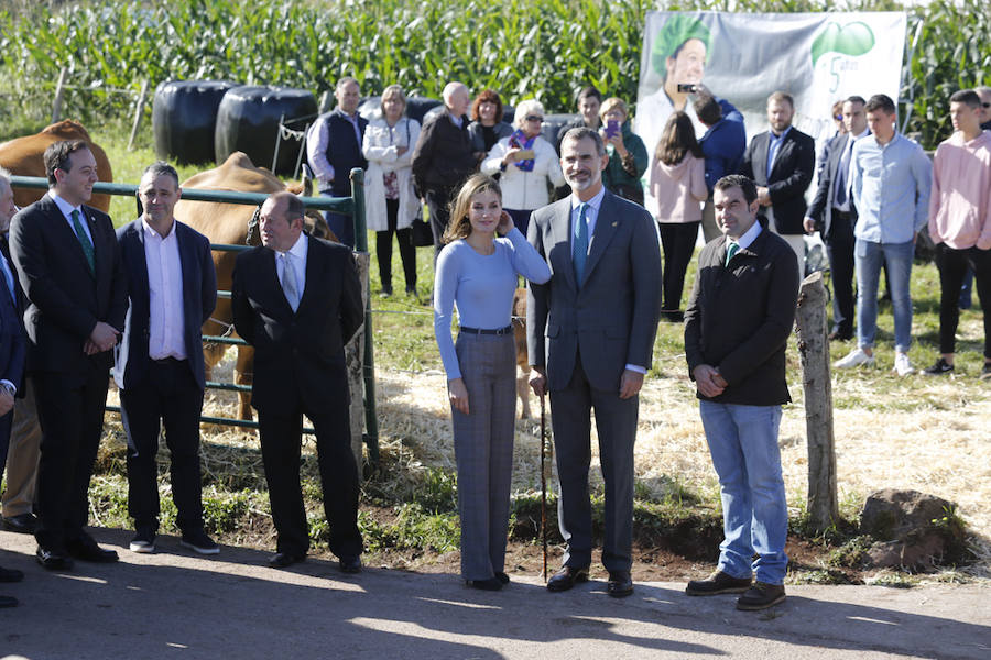 Los Reyes entregan a Poreñu el premio al Pueblo Ejemplar de Asturias 2017