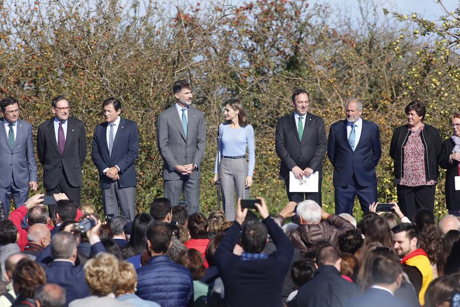 Los Reyes entregan a Poreñu el premio al Pueblo Ejemplar de Asturias 2017