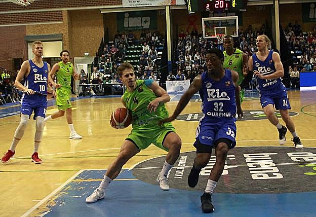 Fran Cárdenas fue uno de los jugadores clave en el partido de ayer. 