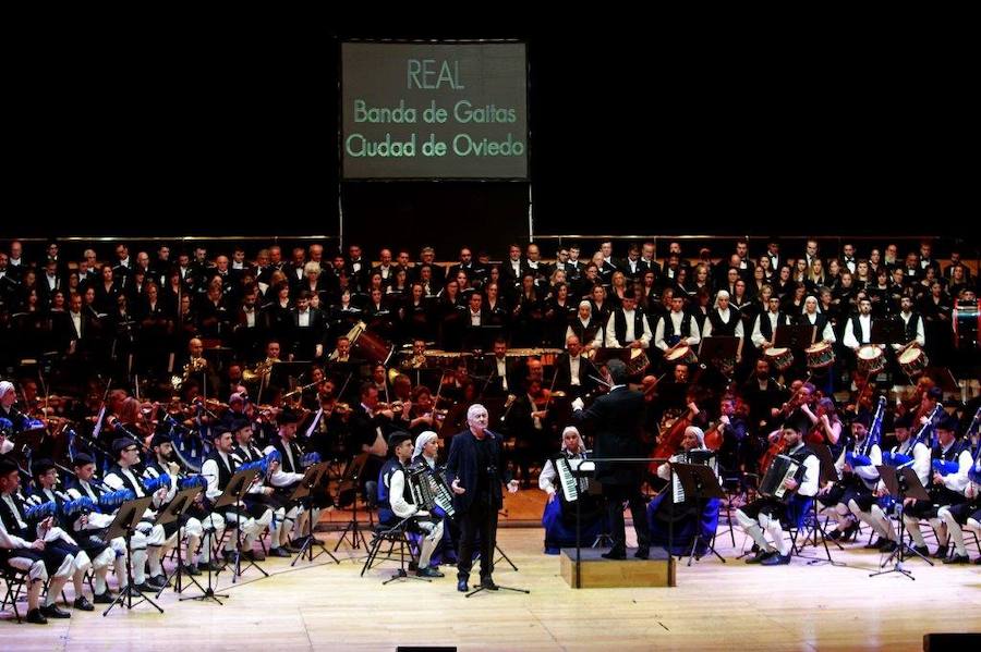 La Real Banda de Gaitas Ciudad de Oviedo celebra su 25 aniversario en el Auditorio