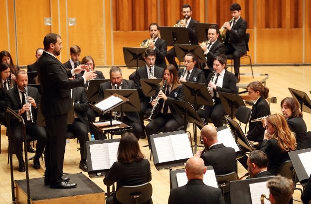 La Banda de Música, en el Auditorio