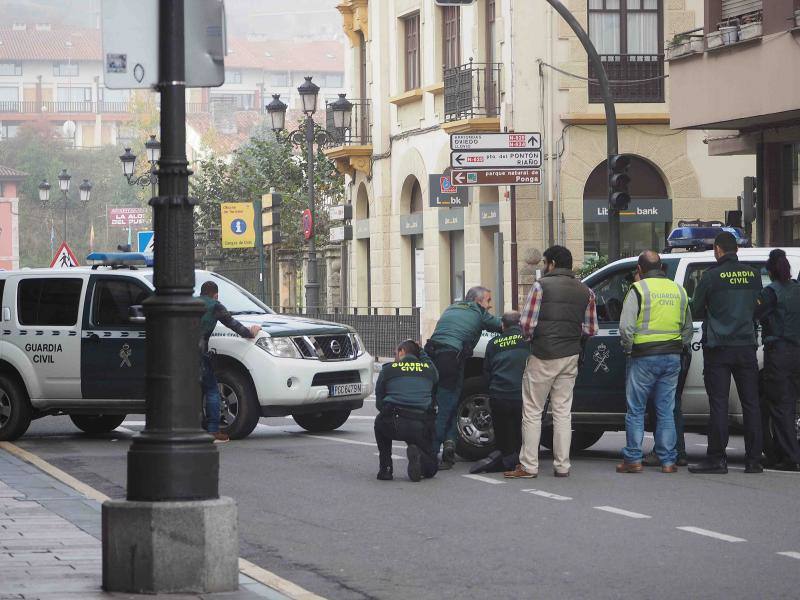 Atraco en una sucursal bancaria de Cangas de Onís