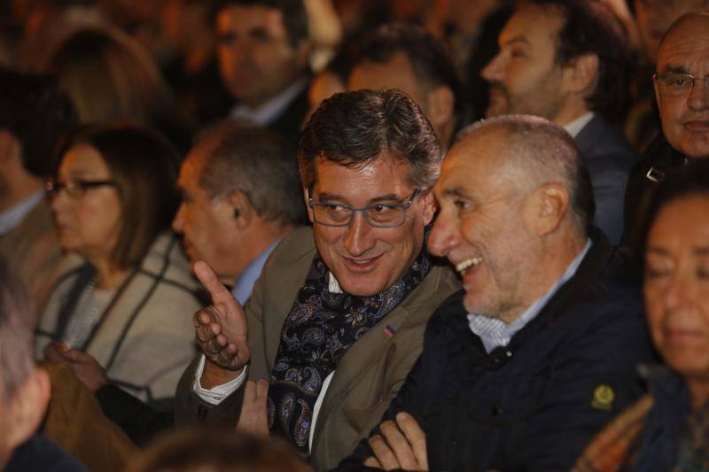 Multitudinario homenaje en el pozo Sotón a los mineros fallecidos