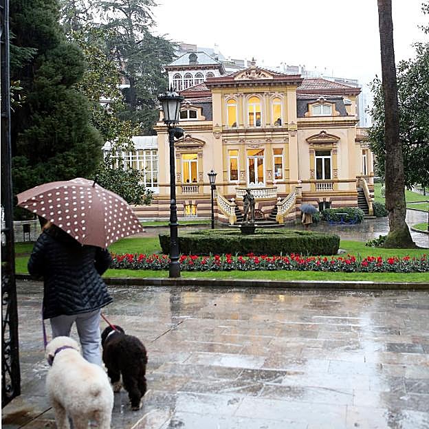 El palacete de Villa Magdalena. 