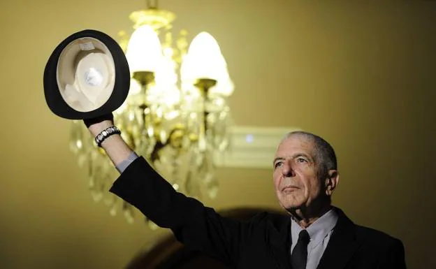 El Príncipe de Asturias de las Letras 2011, Leonard Cohen, en Gijón.