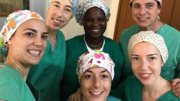Cirujanos de Cabueñes, en África