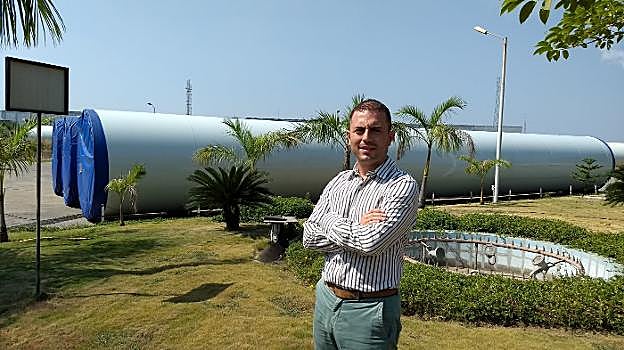 Gerardo Acebal llegó a la India en abril de 2016. 