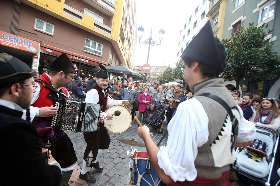 El amagüestu se riega con sidra en Gascona