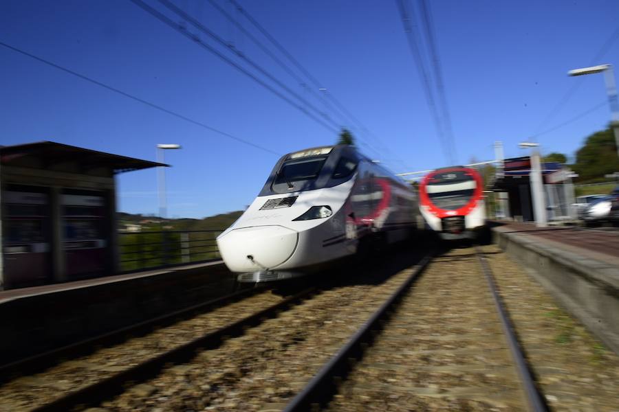 Fallece un hombre de 90 años tras ser arrollado por un tren en el apeadero de Las Segadas