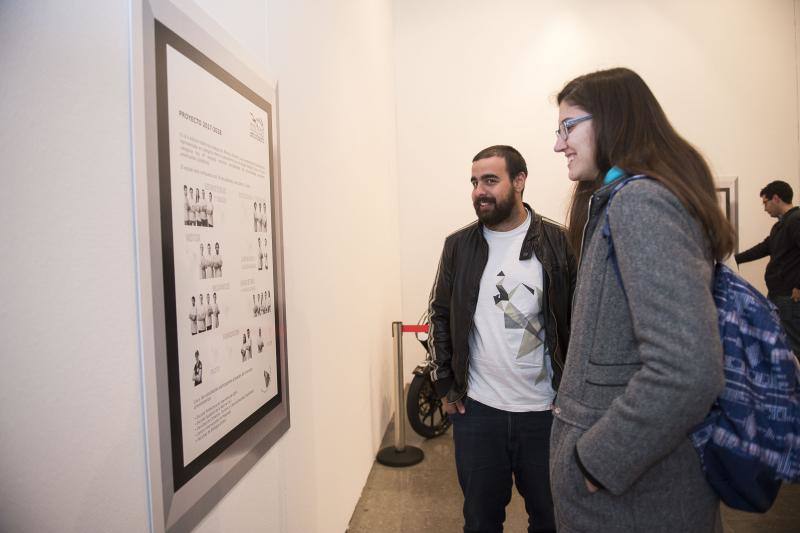 Una exposición repasa los logros de la Universidad de Oviedo en MotoStudent
