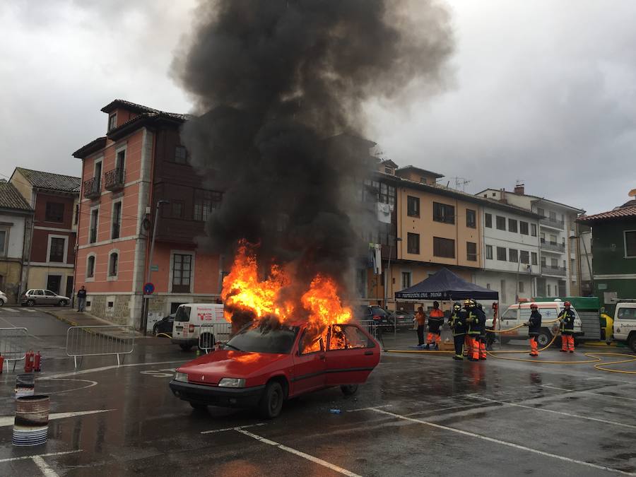 La actividad se prolongó por espacio de casi tres horas