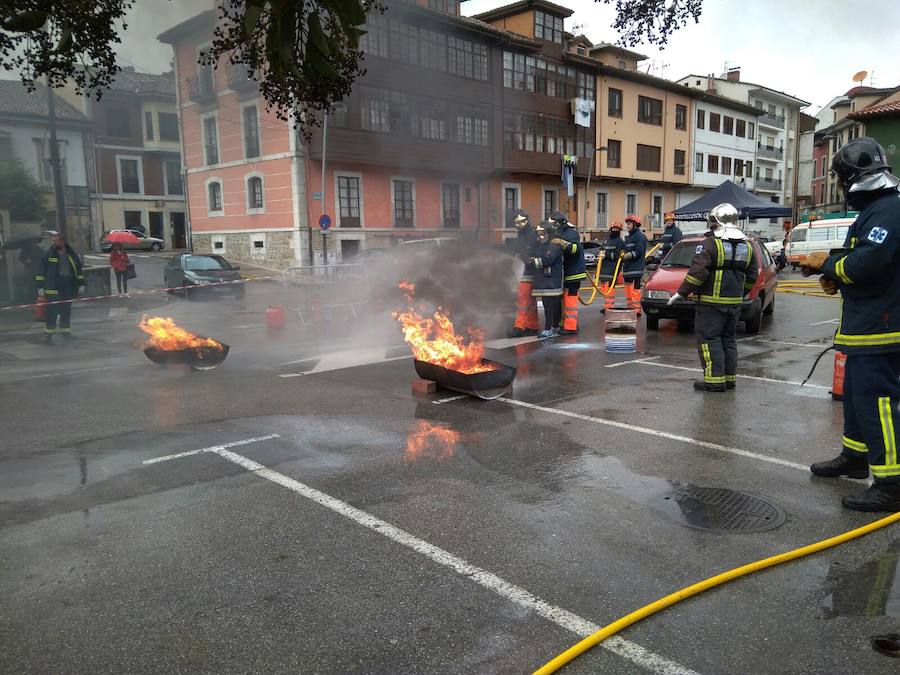 La actividad se prolongó por espacio de casi tres horas