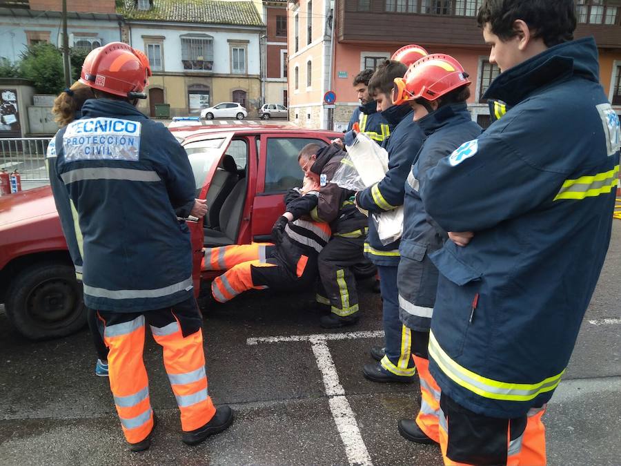 La actividad se prolongó por espacio de casi tres horas