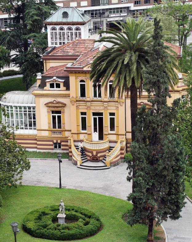 El palacete de Villa Magdalena. 