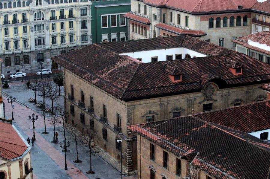 Las vistas desde la Catedral de Oviedo