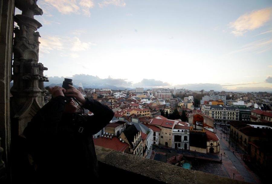 Las vistas desde la Catedral de Oviedo