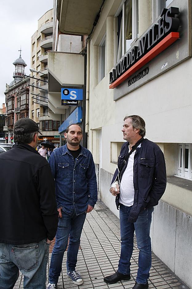 Tres de los afectados, en una imagen de archivo. 