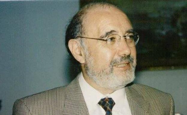 El profesor Isaac González. 