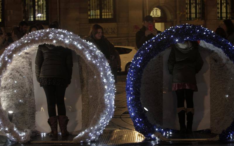 Oviedo ilumina su Navidad
