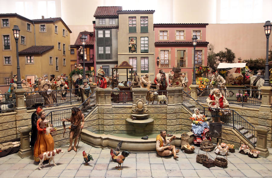 Belén en la plaza de Trascorrales