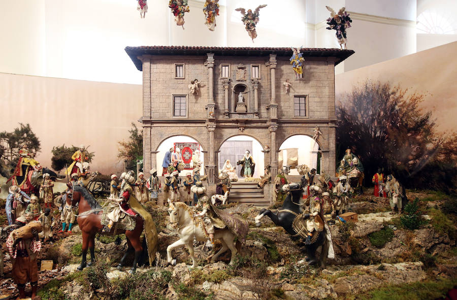 Belén en la plaza de Trascorrales