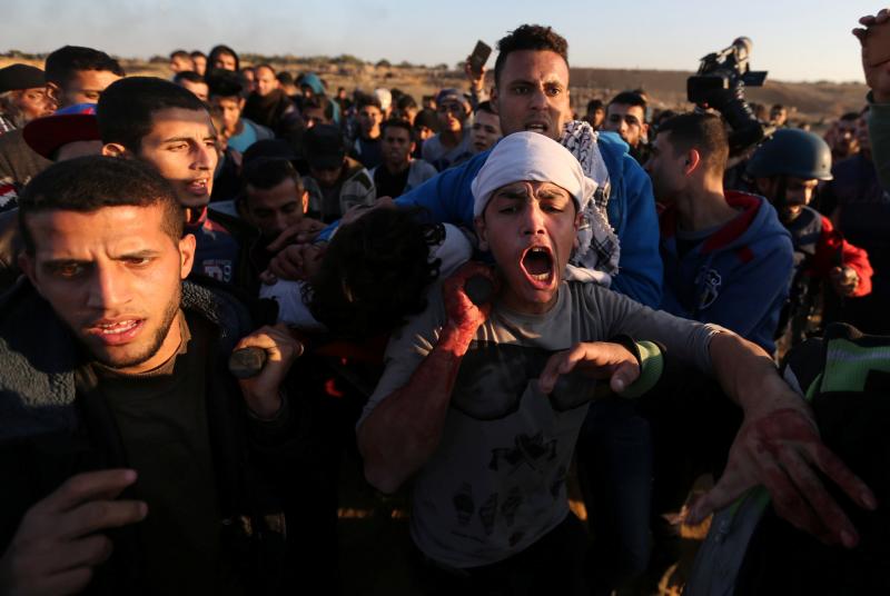 Miles de personas de Cisjordania y Gaza salen a protestar la decisión de Donald Trump de reconocer a Jerusalén como la capital israelí