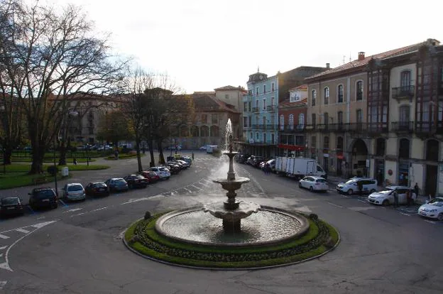 La plaza de Pedro Menéndez podría ser peatonalizada para unir el casco histórico con el barrio de Sabugo. 