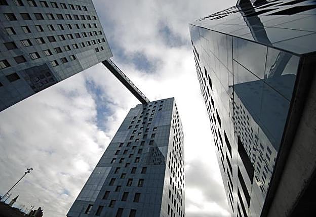 Torres de Montenuño, en Oviedo. 