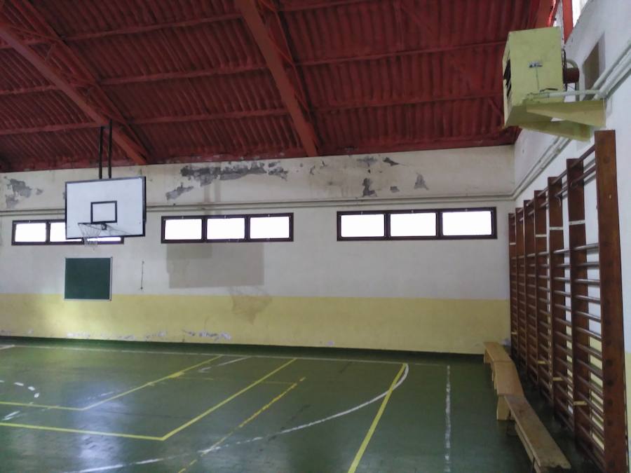 Desperfectos en el colegio de Trevías