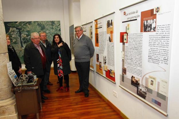 Inauguración de la muestra en el Museo de Historia. 