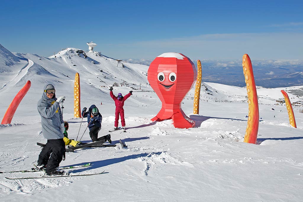 La Pista de El Mar es una de las más famosas de Sierra Nevada