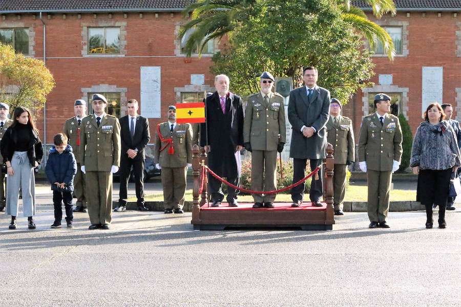 Manuel Pérez López toma el mando del Regimiento Príncipe número 3