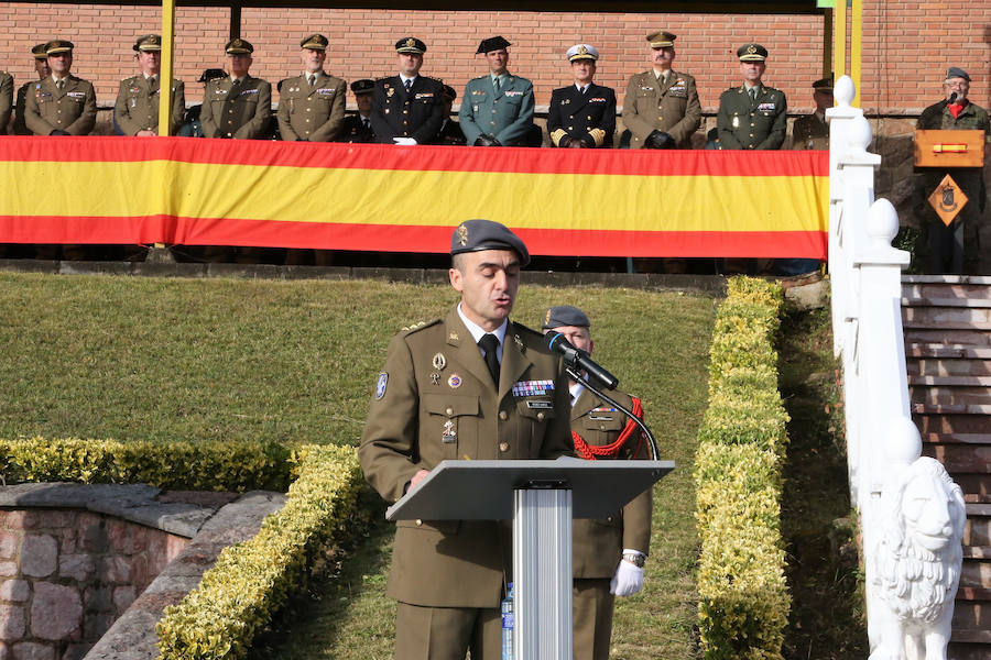 Manuel Pérez López toma el mando del Regimiento Príncipe número 3