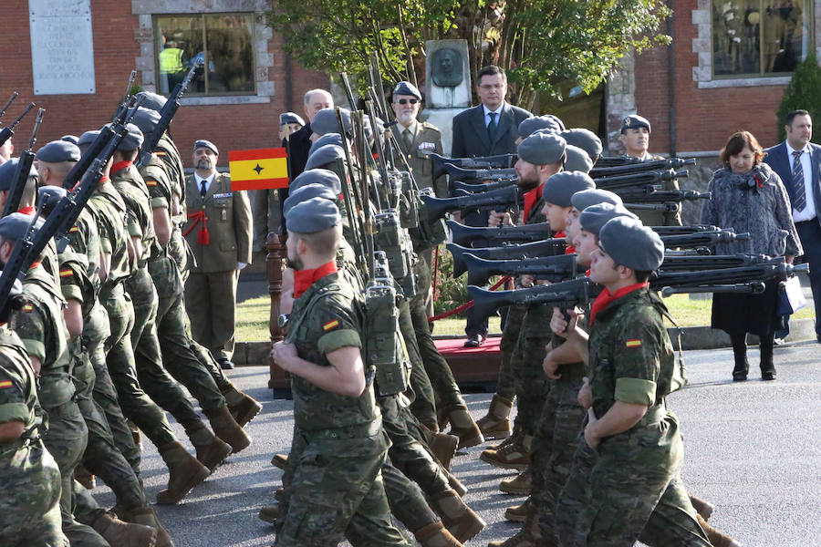 Manuel Pérez López toma el mando del Regimiento Príncipe número 3