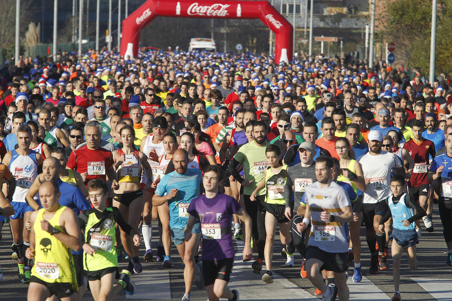 ¿Estuviste en la Carrera de Nochebuena de Gijón? ¡Búscate!