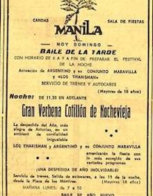 Imagen secundaria 2 - En la primera imagen, tarjeta postal con el gaitero Remis Ovalle con un tambor, en1960; en la segunda, participación de Lotería de EL COMERCIO en 1913 y, en la última, anuncio de Nochevieja de 1967.