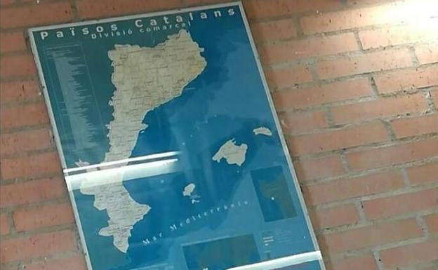 El mapa que ha generado la polémica.