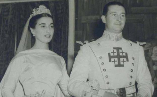 Boda de Carmen Franco y Cristóbal Martínez-Bordiú, el 10 de abril de1950