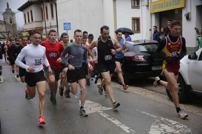 Colombres abrió la jornada con 179 participantes divididos en cinco categorías recorrieron un circuito de 3,9 kilómetros por las calles de la capital ribadedense