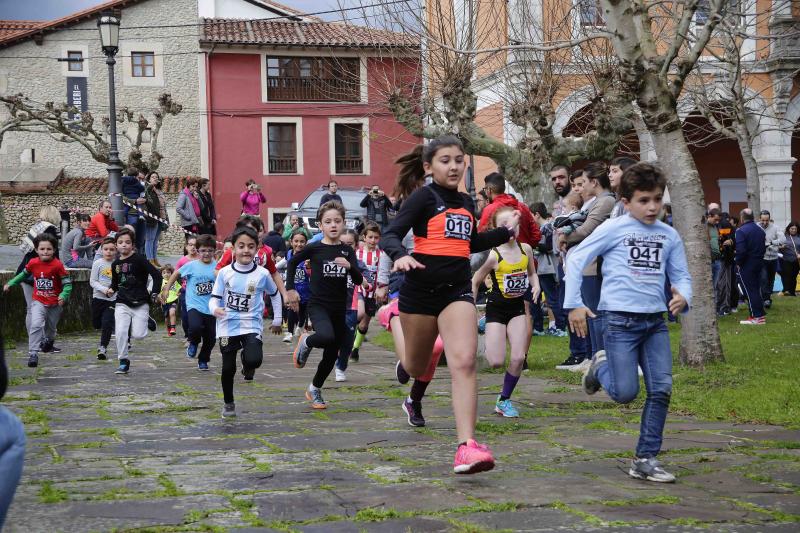 Colombres abrió la jornada con 179 participantes divididos en cinco categorías recorrieron un circuito de 3,9 kilómetros por las calles de la capital ribadedense
