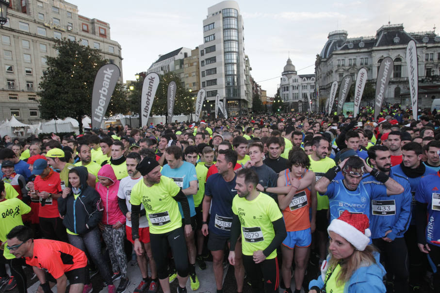 ¿Estuviste en la San Silvestre de Oviedo? ¡Búscate!