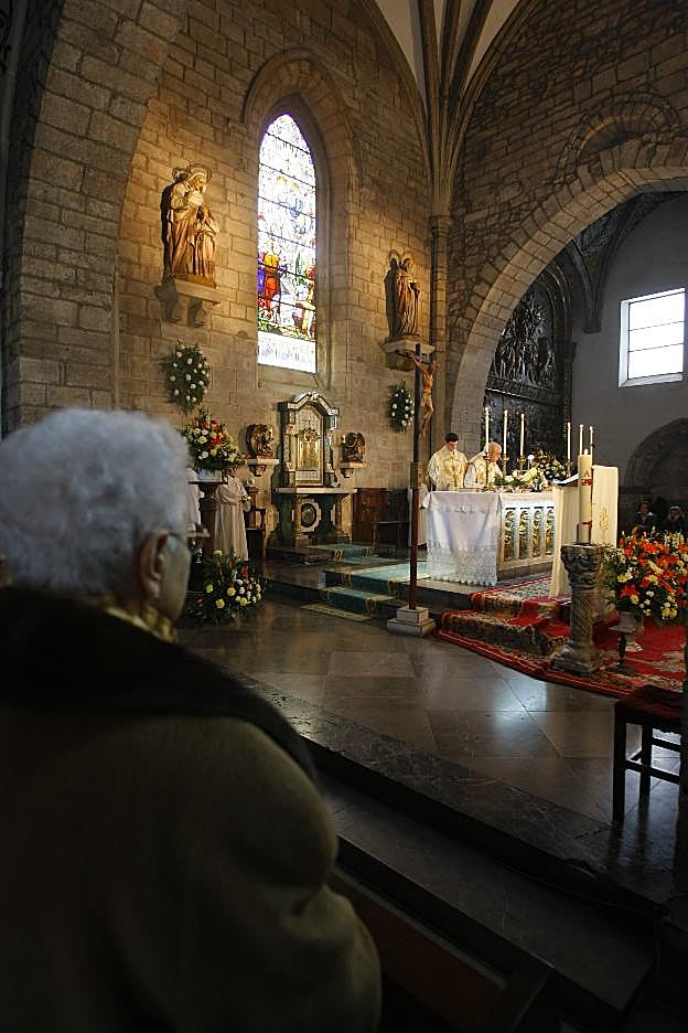 Imagen de archivo de la iglesia de San Nicolás. 