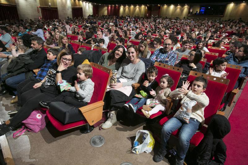 El grupo infantil Pica Pica triunfa en Gijón