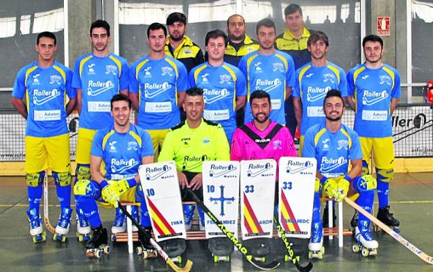 Plantilla del Asturhockey, del OK Liga masculina. 