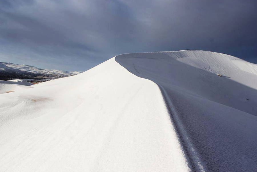 El Sáhara, nevado