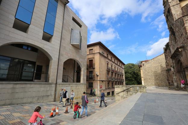 El Museo de Historia Urbana, en La Ferrería. 