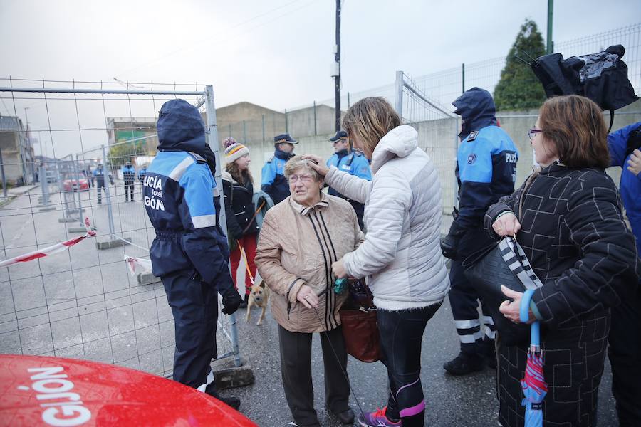 Desalojo en El Arbeyal